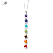 Load image into Gallery viewer, Healing Point Chakra Precious Stone Pendant