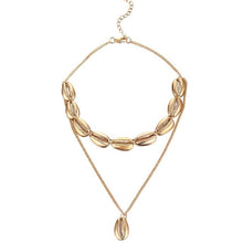 Load image into Gallery viewer, Multilayer Shell Trendy Necklace